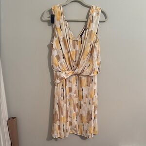 Elegant Multicolor Sleeveless Dress